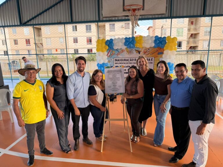Leia mais sobre o artigo NOVA QUADRA POLIESPORTIVA E SALAS MODULARES AMPLIAM ESTRUTURA DA ESCOLA MUNICIPAL MARCUS ANTÔNIO SALERNO