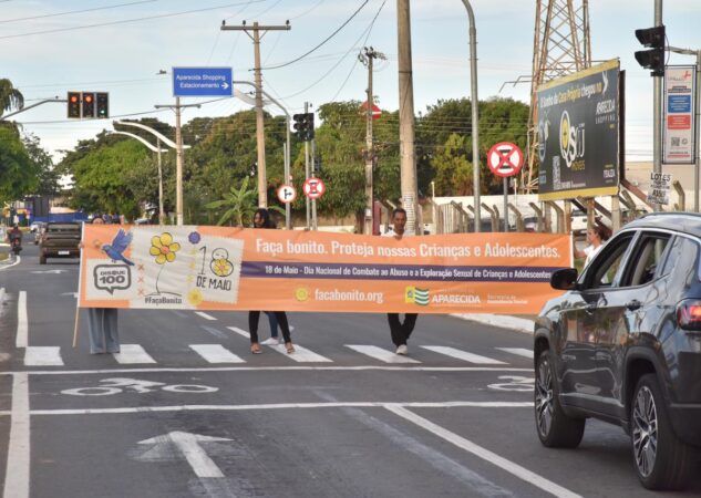 Blitz Faça Bonito conscientiza aparecidenses contra abuso e exploração sexual de crianças e adolescentes