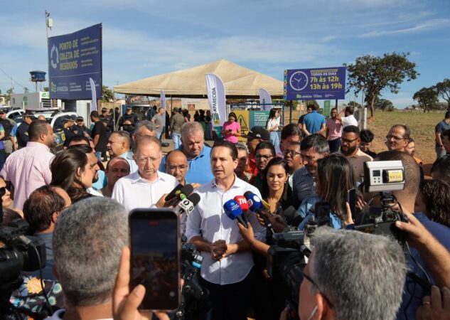 Primeiro Ponto de Coleta de Resíduos de Aparecida é entregue pela Prefeitura