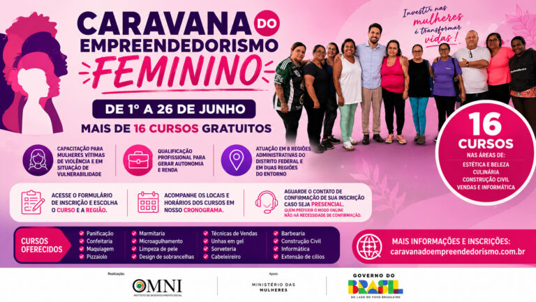 Leia mais sobre o artigo CARAVANA DO EMPREENDEDORISMO FEMININO OFERECE 16 CURSOS GRATUITOS PARA MULHERES EM VALPARAÍSO