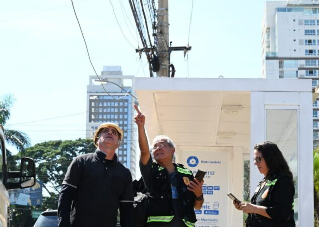 Operação Cidade Segura já mobilizou 38 empresas para regularização da rede aérea em Goiânia