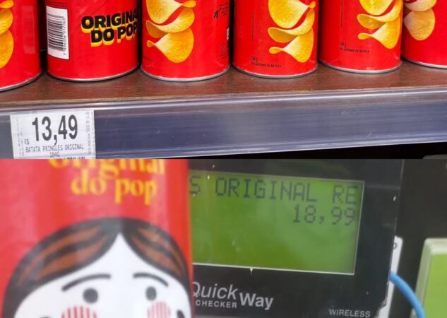 Procon Goiânia autua supermercado no Jardim Goiás por divergência de preços entre prateleiras e caixas