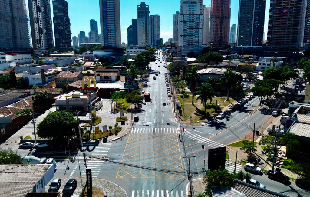 No momento, você está visualizando Goiânia: binário nas T-10 e T-55 reduz tempo de viagem no Setor Bueno, dizem motoristas